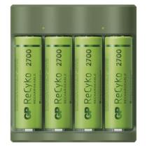 GP NAB. BAT. EVERYDAY B421 + 4× AA REC 2700 + USB