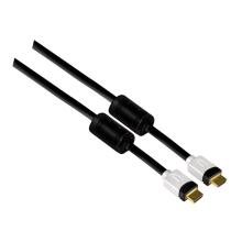 HAMA 79065 HT HDMI VIDLICA - HDMI VIDLICA, 2 M, POZLATENY, FERITOVE FILTRE