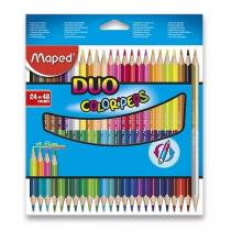 MAPED FAREBNE TROJBOKE CERUZKY COLOR PEPS DUO 48 FARIEB