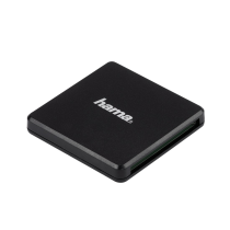 HAMA 124022 MULTI CITACKA KARIET USB 3.0, SD/MICROSD/CF, CIERNA