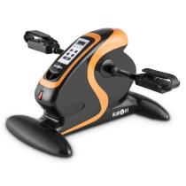 KLARFIT CYCLOONY MINI BIKE, POHYBOVY TRENER, MOTOR, 120 KG, DIALKOVE OVLADANIE, CIERNY, 10026400