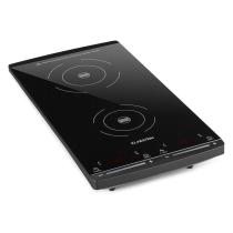 KLARSTEIN VARICOOK SLIM INDUKCNA VARNA DOSKA, 2 VARNE PLATNE, 2900W, 60-240 C, CIERNA, 10031757