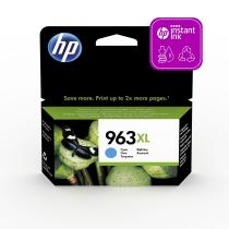 HP ORIGINAL INK 3JA27AE, HP 963XL, CYAN, 1600STR., 22.92ML, HIGH CAPACITY, HP OFFICEJET PRO