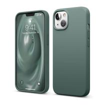 ELAGO ES13SC61-MGR PRE IPHONE 13 KRYT SILICONE CASE - MIDNIGHT GREEN