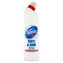 DOMESTOS 750ML WHITE AND SHINE