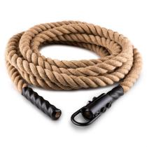 CAPITAL SPORTS KLARFIT POWER ROPE, 9M/3,8CM, KYVADLOVE LANO S HAKMI, STROPNE PRIPEVNENIE, 10027732