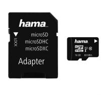 HAMA 124138 MICROSDHC 16GB CLASS 10 UHS-I 80 MB/S + ADAPTER