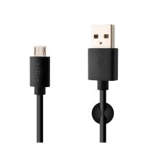 FIXED FIXD-UM-BK DATOVY A NABIJACI KABEL S KONEKTOROM MICRO USB, 2,4A, CIERNY