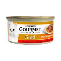 PURINA GOURMET GOLD SAUCE DELIGHT S HOVADZIM MASOM 85G