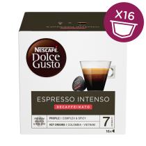 NESCAFE DOLCE GUSTO ESPRESSO INTENSO DECAFFEINATO 16KS