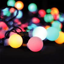 SOLIGHT 1V08-RGB LED 2V1 VONK. VIAN. RET., GULE, DIAL. OVL., 100LED, RGB + BIELA, 10M+5M, 8 FUN,IP44