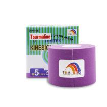 TEMTEX KINESIO TAPE TOURMALINE, FIALOVA TEJPOVACIA PASKA 5CM X 5M