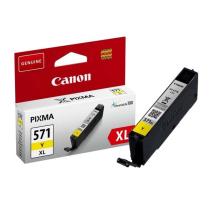 CANON CLI571Y XL ORIGINAL ATRAMENT, YELLOW, 11ML, HIGH CAPACITY