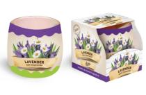 SANTO VONNA SVIECKA V SKLE 100G LAVENDER WITH CHAMOMILE