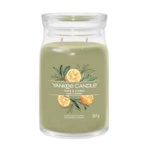 YANKEE CANDLE 1629961E SIGNATURE SAGE & CITRUS VELKA SVIECKA 567G