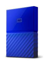 WD MY PASSPORT 1 TB USB 3.0, 2.5 EXTERNY HDD MODRY, WDBYNN0010BBL-WESN