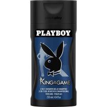 PLAYBOY SHOWER GEL AND SHAMPOO MEN 250 ML 2IN1 KING OF THE GAME