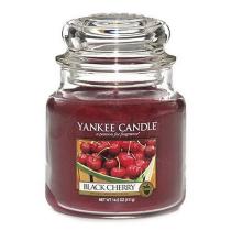 YANKEE CANDLE 1129752 SVIECKA BLACK CHERRY/STREDNA