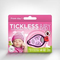 TICKLESS BABY ULTRAZVUKOVY ODPUDZOVAC PRE DETI, RUZOVY