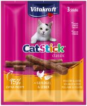 VITAKRAFT CAT STICK MINI HYDINA/PECEN 3 KS, 18 G, 2436725