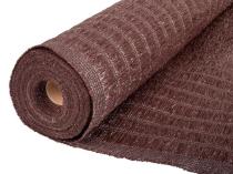 Tkanina tieniaca BrownDecor W101, 2x50 m, UV, 230 g/m2, 95% hnedá