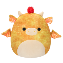 SQUISHMALLOWS Zlatý drak - Dieric, 40 cm