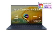 ASUS Zenbook 15 UM3504DA-OLED278W, Ryzen 7 7735U, 15.6˝ 2880 x 1620 2.8K, UMA, 16GB, SSD 1TB, W11H