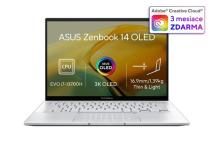 ASUS Zenbook 14 UX3402VA-OLED758X, i7-13700H, 14.0˝ 2880 x 1800, UMA, 16GB, SSD 1TB, W11Pro, NumPad,