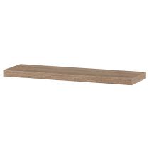 AUTRONIC P-013 SON1 Polička nástenná 90 cm, MDF, 3D dekor dub sonoma, baleno v ochranej fólii