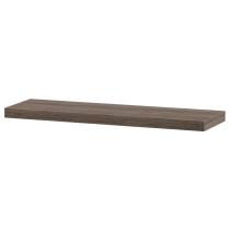 AUTRONIC P-013 SON2 Polička nástenná 90 cm, MDF, 3D dekor dubsonoma dark, baleno v ochranej fólii