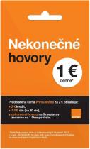 ORANGE PRIMA SIM KARTA HLAS 2 EUR