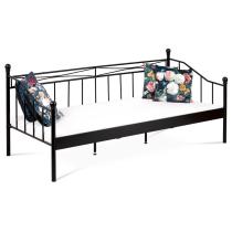 AUTRONIC BED-1905 BK posteľ jednolôžková 90x200, kov čierny matný