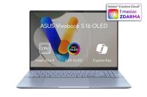 ASUS Vivobook S 16X S5606MA-OLED151X, Ultra 9 Processor 185H, 16.0˝ 3200x2000, UMA, 32GB, SSD 1TB, W