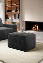 ELTAP SILLA PUF, RIVIERA 97, DARK GRAY, 29858