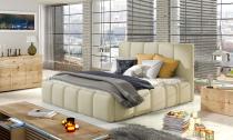 ELTAP POSTEL EDVIGE + DREVENY KARKAS + STANDARDNY ZDVIHAC + KONTAJNER 140X200, SOFT 33, BEIGE, 22712