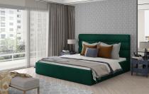 ELTAP CARAMEL 140X200 DREVENY KARKAS, MONOLITH 37, DARK GREEN, 23530