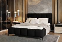 ELTAP POSTEL MIST 160X200, FLORES 10, BLACK, 22451