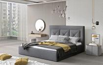 ELTAP CLOE 180X200 DREVENY KARKAS, SAWANA 05, DARK GRAY, 23900