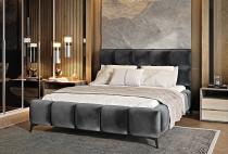 ELTAP POSTEL MIST 160X200, LOCO 06, DARK GRAY, 22421