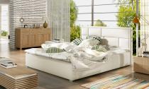 ELTAP LATINA 140X200 + DREVENY KARKAS, SOFT 17, WHITE, 27109