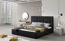 ELTAP CLOE 180X200 DREVENY KARKAS, SOFT 11, BLACK, 23932