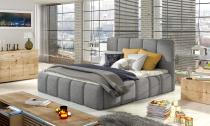 ELTAP POSTEL EDVIGE + DREVENY KARKAS + STANDARDNY ZDVIHAC + KONTAJNER 140X200, SAWANA 21, GRAY,22700