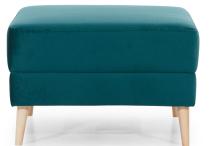 ELTAP ASGARD POUF, MAT VELVET 75, GREEN, 29467