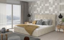 ELTAP INGE 140X200 + KOVOVY STOJAN/PODSTAVEC/KONTAJNER, DORA 21, BEIGE, 26588