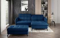 ELTAP ROHOVY LORELLE + POUF, MONOLITH 77, DARK BLUE, RIGHT, 27609