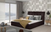 ELTAP INGE 180X200 + KOVOVY STOJAN/PODSTAVEC/KONTAJNER, MONOLITH 29, DARK BROWN, 26654