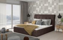 ELTAP INGE 180X200 + KOVOVY STOJAN/PODSTAVEC/KONTAJNER, DORA 28, DARK BROWN, 26598