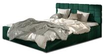 ELTAP GRAND 140X200 DREVENY KARKAS, KRONOS 19, DARK GREEN, 26410