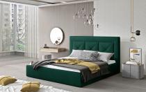 ELTAP CLOE 160X200 DREVENY KARKAS, MONOLITH 37, DARK GREEN, 23827