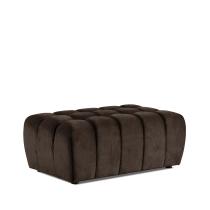 ELTAP LAZARO POUF, DORA 28, DARK BROWN, 27295